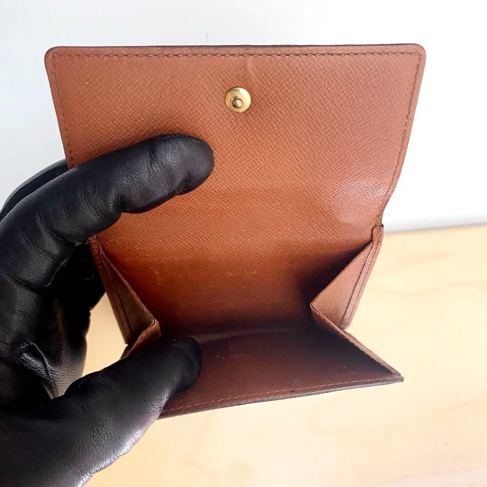 ‘99 Vintage  LV Elise Monogram Compact Trifold Wallet TH0999 - Picture 6 of 9